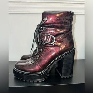 Guess Chunky Heeled Boots
